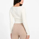 Guess Γυναικεία μακρυμάνικη μπλούζα Rib Long Sleeves Top